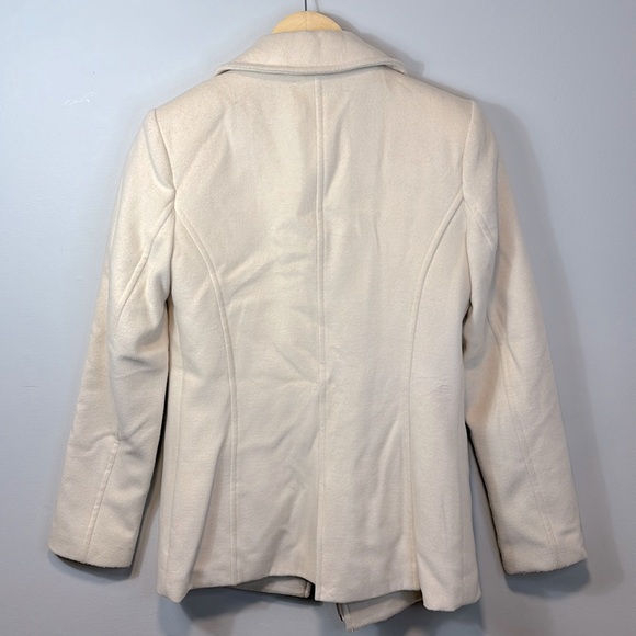 Bettina Liano Lux Cream Coat with Rose Gold Detailing XS - Picture 4 of 7
